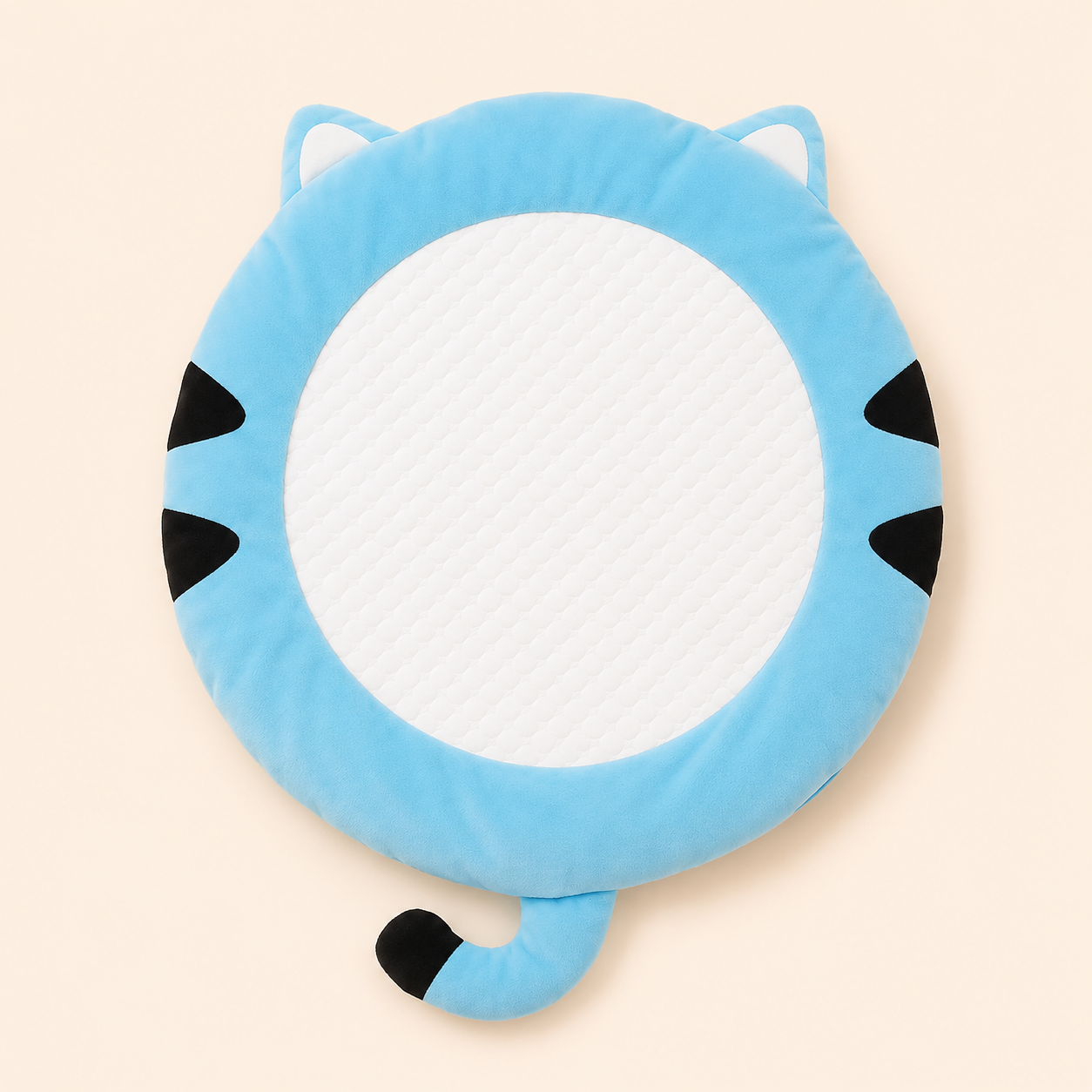 Summer Cooling Mat for Cats & Dogs – Breathable Washable Pet Cooling Bed (Non-Toxic, Anti-Heat)