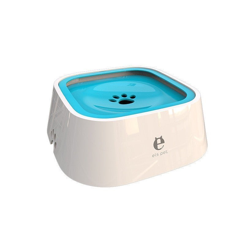 Dog & Cat Anti-Overflow Plastic Water Bowl – Spill-Proof Pet Feeder