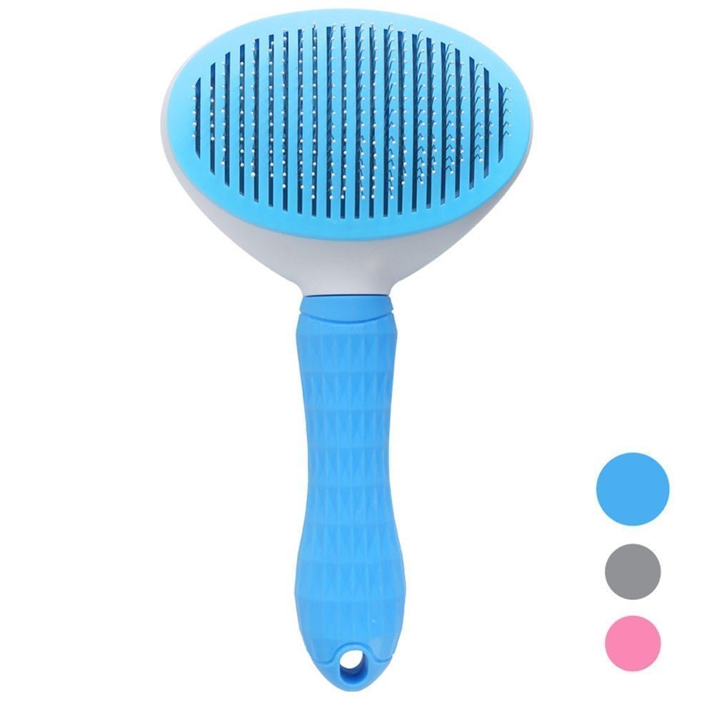 Auto Self-Cleaning Pet Hair Brush for Dogs & Cats – Easy Grooming